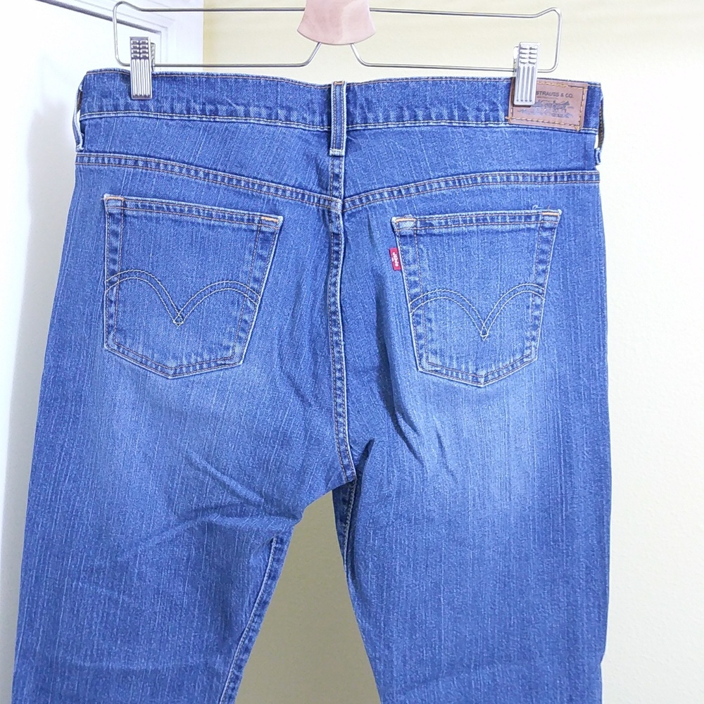 Levi's 515 Boot Cut Jeans - Sz 12S (Slim) - Picture 4 of 8